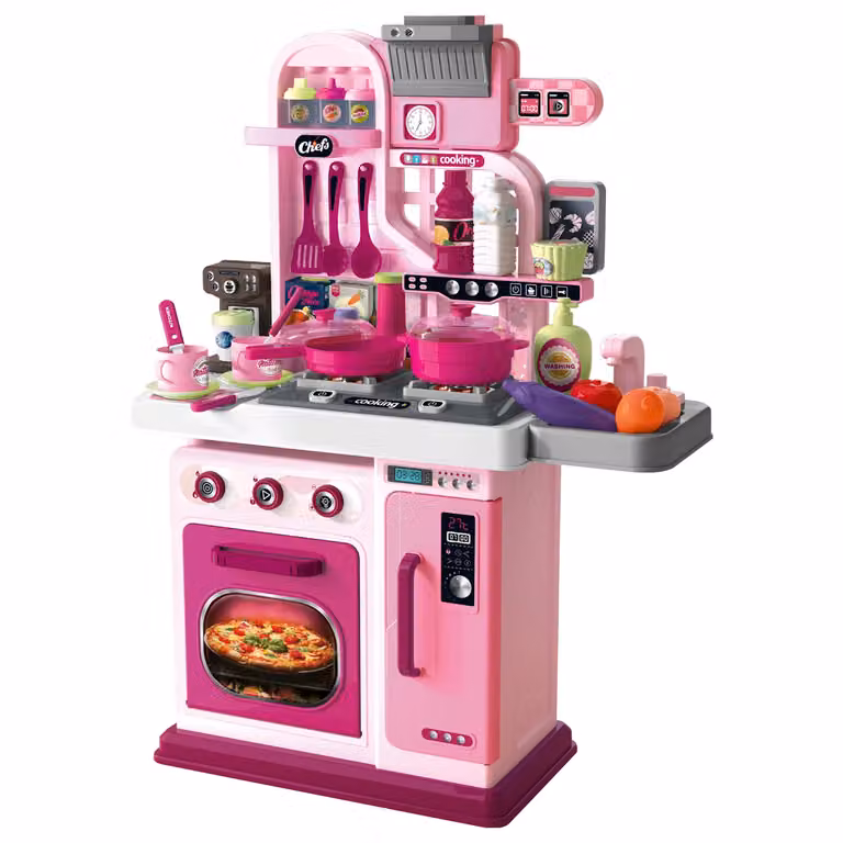 Set da cucina giocattolo Primo Chef di TU GIOCHI con 53 pezzi per bambini dai 3 anni in su