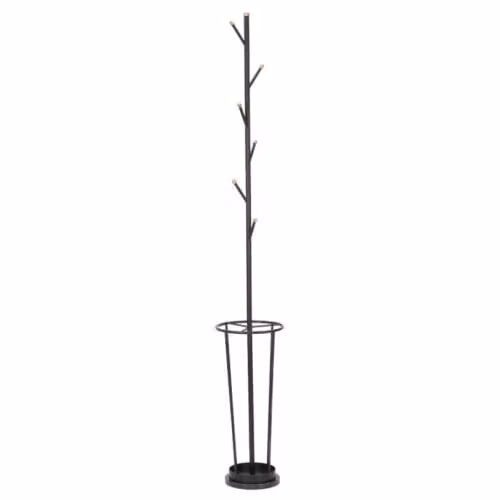 Appendiabiti con Portaombrelli GLAM BLACK 26x176 Mauro Ferretti