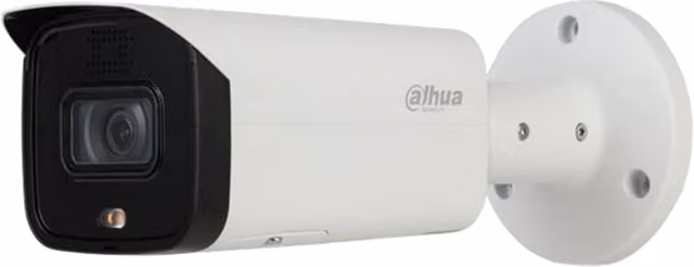 Telecamera di sorveglianza Dahua Bullet 5MP 2.8mm AI WizMind Deterrenza IPC-HFW5541T-AS-PV Bianca
