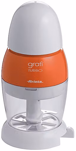 Grattugia elettrica Ariete Grati Turbo 200W Arancio e Bianco