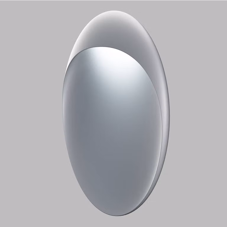 Louis Poulsen Applique da esterni a LED Flindt, dimmerabile, Alluminio / Grigio / Zincato, Soggiorno / Sala da pranzo, Alluminio, Design, Applique LED da esterni