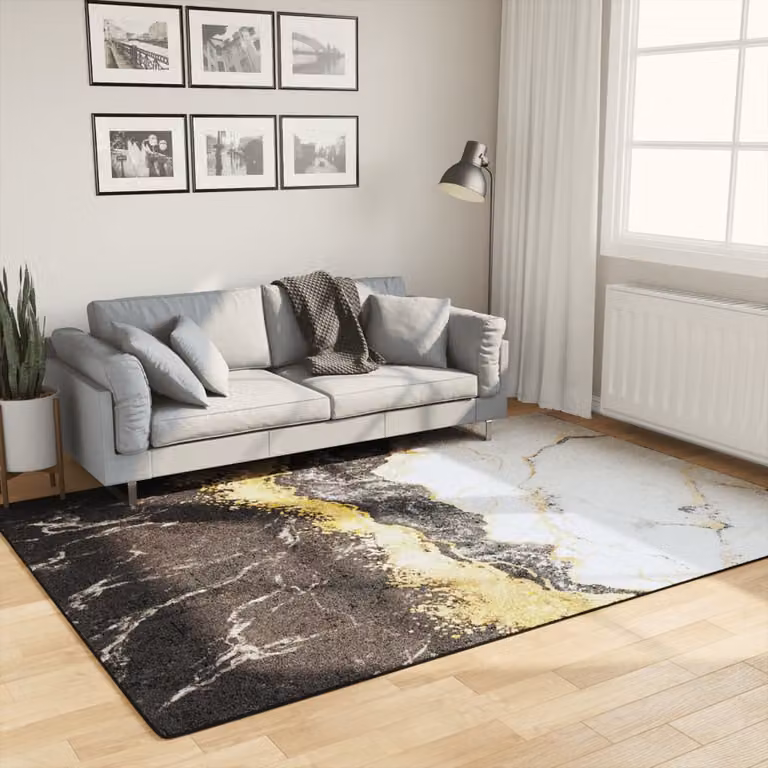 Tappeto lavabile moderno vidaXL multicolore con design astratto in poliestere L: 160 cm, P: 230 cm