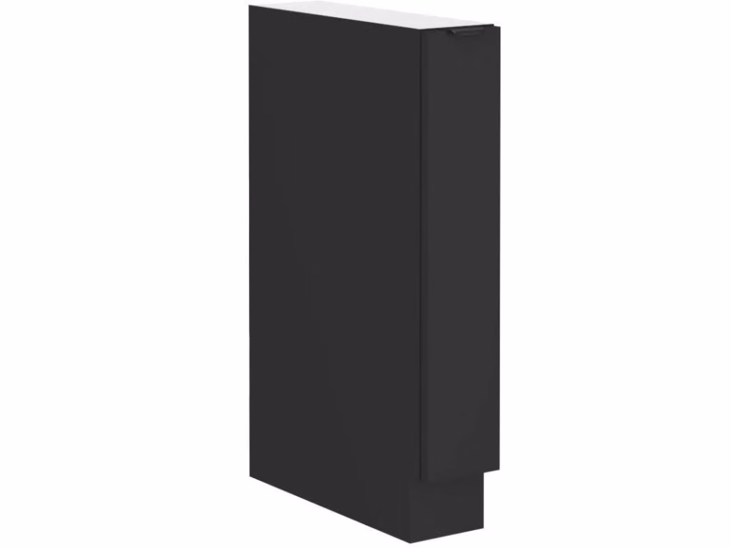 Mobile estraibile SAJU - larghezza 15 cm, nero