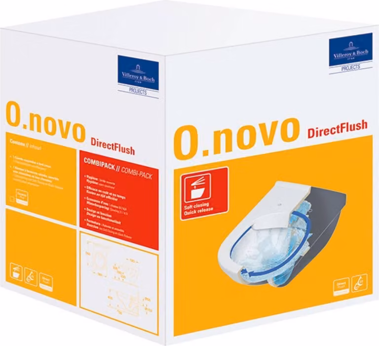 Villeroy & Boch 5660HRR1 Combi-Pack O.novo 360x560x350mm ov