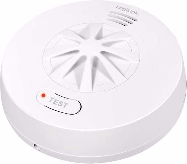 LogiLink SC0232 Rilevatore di calore LogiLink, bianco, segnale di allarme: circa 85 dB