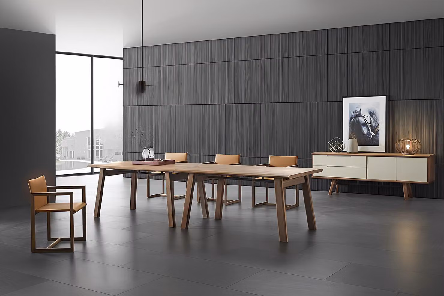 Ess Tisch Doppel Garnitur 4x Stühle Stuhl Set Zimmer 6tlg. Set Italien Möbel