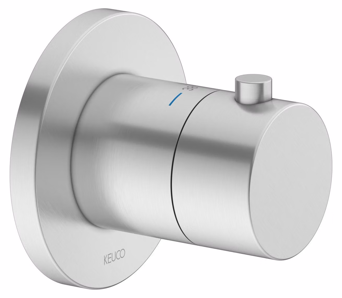 KEUCO IXMO Mitigeur thermostatique encastré, rosace ronde, 59553070001, 59553070001