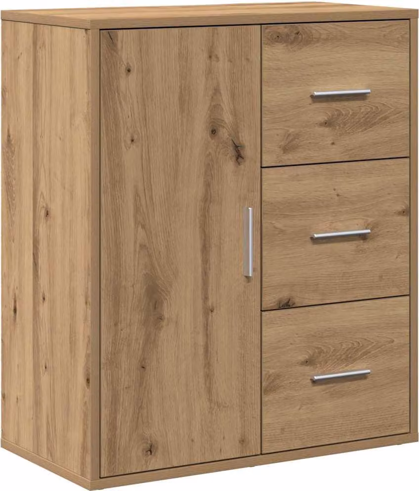 Credenza Rovere artigianale 60 x 31 x 70 cm Legno multistrato