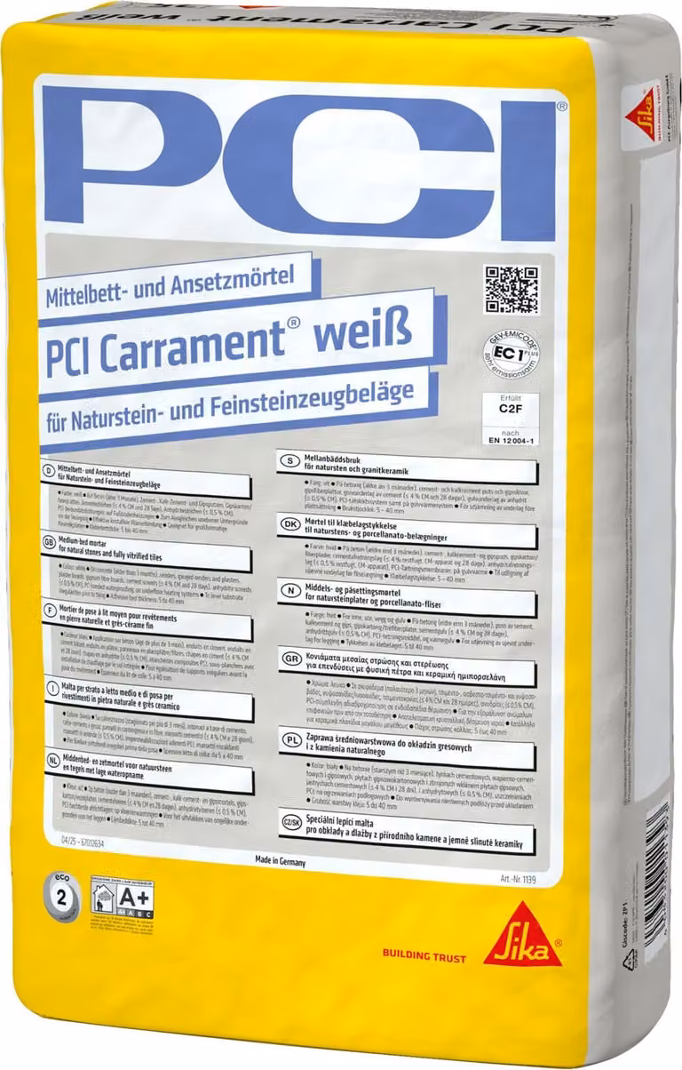 PCI Carrament Natursteinmörtel weiß 25 kg