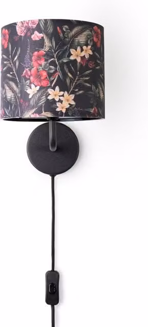 Lampada da parete Elio rosa