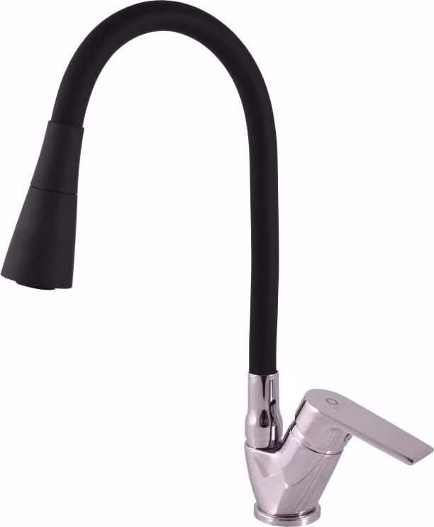 RAV Slezák Slezák-RAV COLORADO Miscelatore per lavello con braccio flessibile con doccetta Colore: cromo, Attacco: 3/8"
