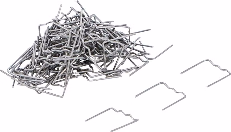 Set di morsetti di riparazione BGS piatti 0,8 mm 100 pz - 73351