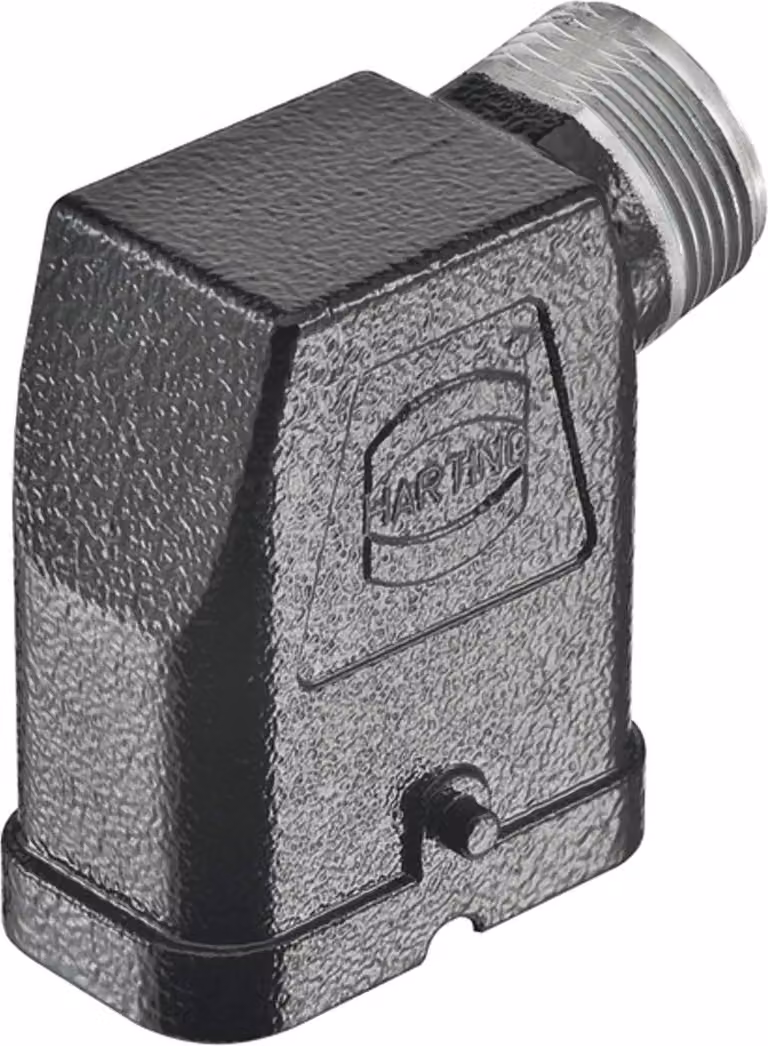 HARTING Han Q Custodia a manicotto, 1xM25 uscita cavo laterale, per 1 staffa (nella parte inferiore) - 1 pezzo