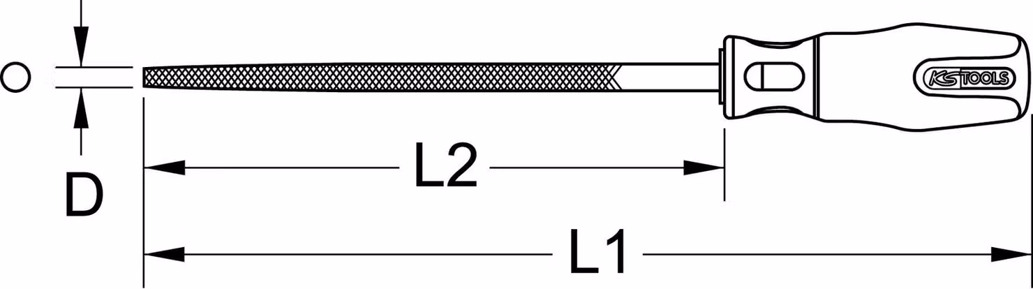 KS Tools 1570224 Length 230 mm 1 pc(s)