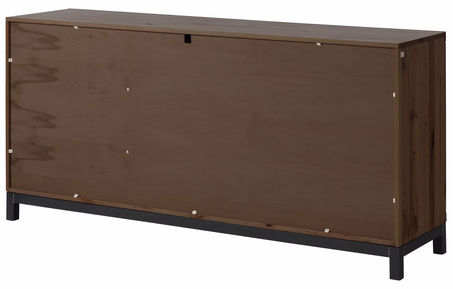 MASSIVMOEBEL24 | Credenza in legno di faggio 175x45x85 oliato marrone tabacco VILLANDERS #208