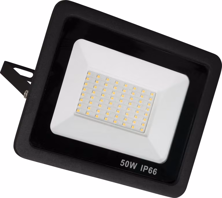 Faretto LED per esterni McShine ''Slim'' 50W, 4250 lumen, IP66, 3000K, bianco caldo