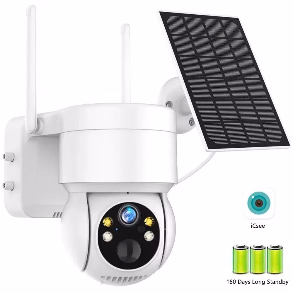 Telecamera esterna - Telecamera di sicurezza - Telecamera wireless - Telecamera di sorveglianza - Telecamera per esterni - 4MP Full HD