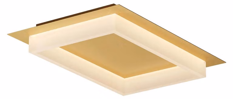 PERIMETRO PL LED – diametro 50, altezza 8 cm, 36 W - Oro