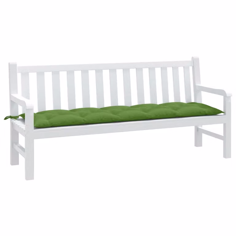 Cuscino per panca da giardino vidaXL Verde Mélange in tessuto resistente ai raggi UV L: 180 cm, P: 50 cm, H: 7 cm