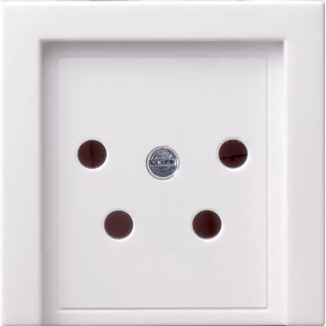 Gira coperchio scatola di connessione KPN 4-p System 55 bianco puro 027903