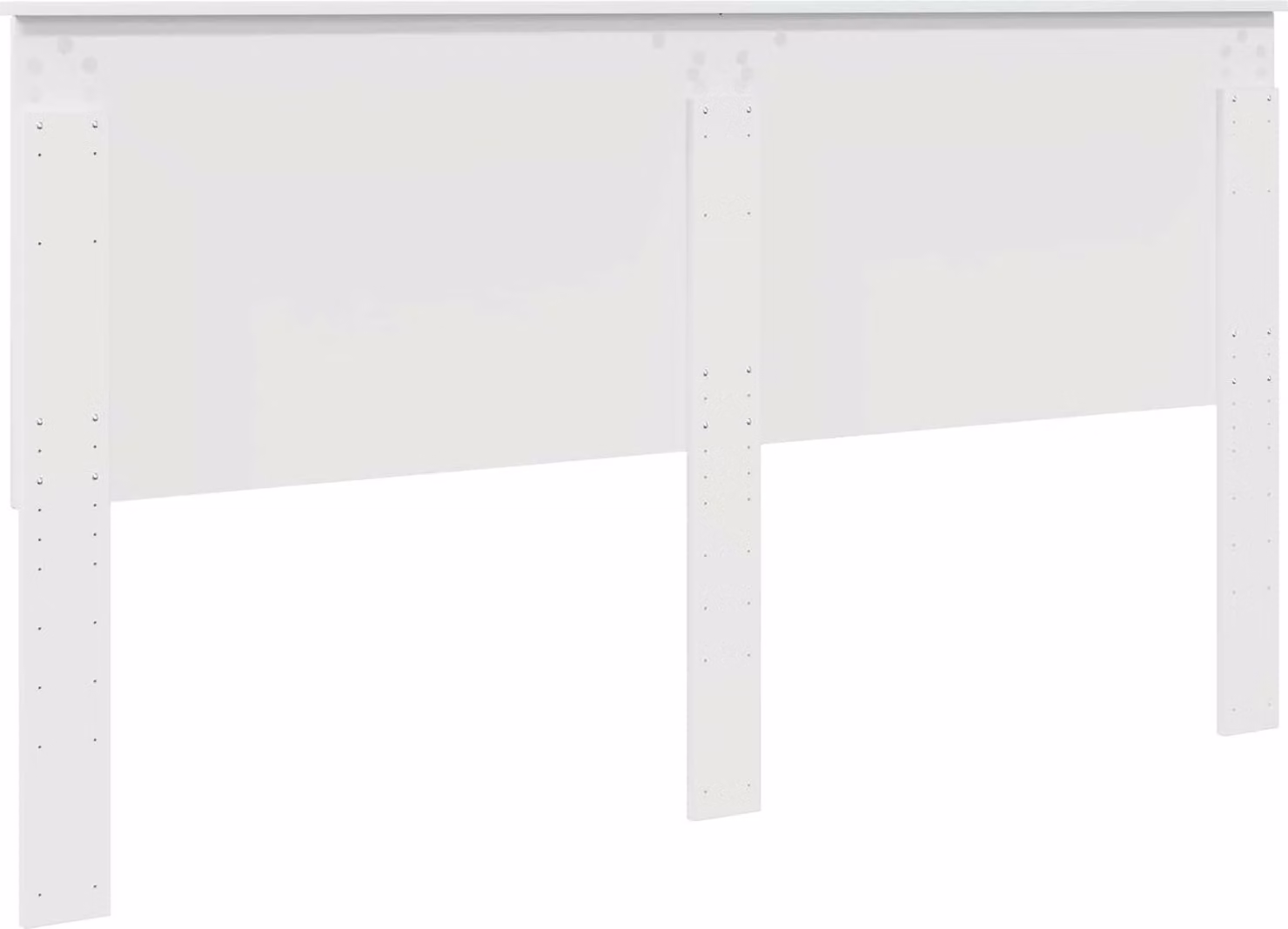 Testiera Bianco Lucido 100 cm Legno ingegnerizzato