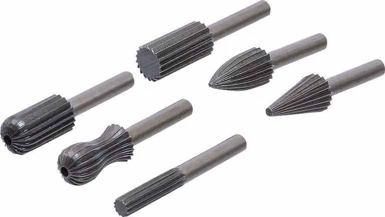 BGS Diy 1604 | Set di frese per tornitura | 6 pezzi.