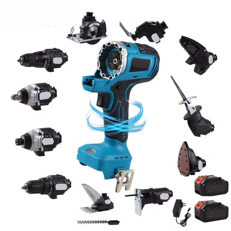 Combitool - Utensile multifunzione - Multitool - Utensile elettrico - Utensile rotante - 18V, a batteria
