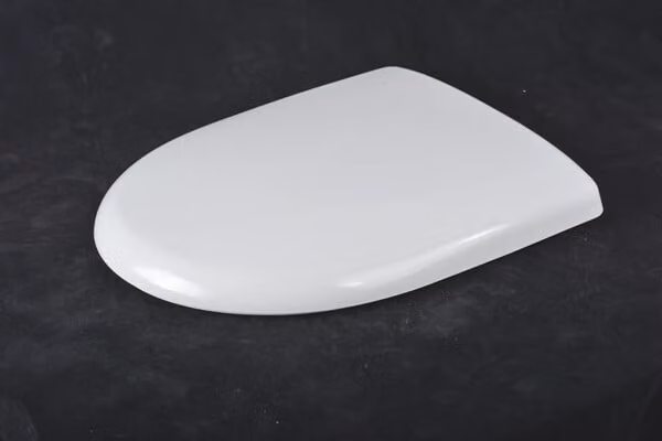 VIGOUR Sedile per WC clivia in acciaio inox con cerniera estraibile bianco, con chiusura ammortizzata, bianco