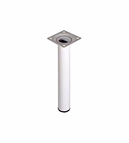 Piede Tondo Bianco 30 x 800 mm