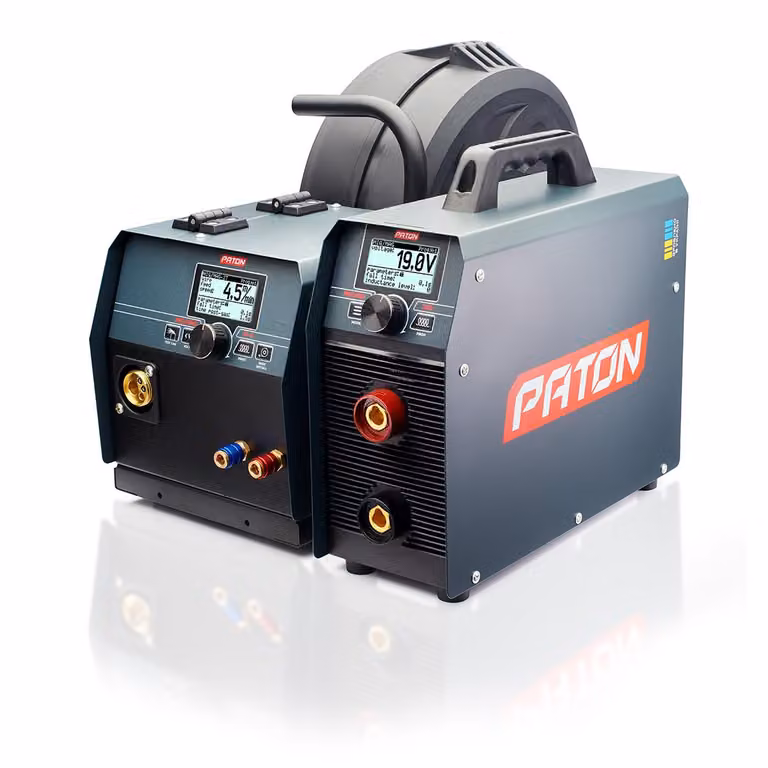 PATON ProMIG-350-15-4-400V W (WAM) 350 Amp Saldatrice MIG 3 in 1 Saldatrice MIG 400V Saldatrice Kit 15-4 4 rulli trainafilo Professionale