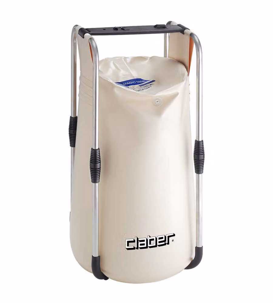 Serbatoio Aqua-Magic Tank Claber beige da 80 l in plastica