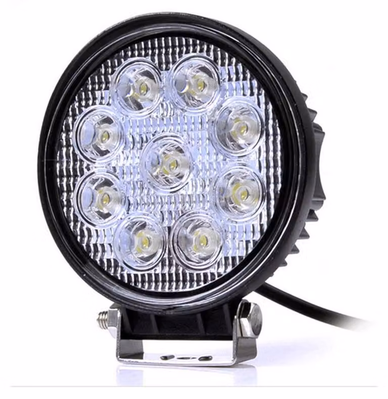 Faro universale a LED/alogeno da 27 W, lampada da lavoro 12 V–24 V per auto, fuoristrada, autobus, furgoni e autocarri