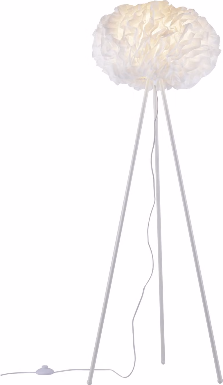 Lampada da terra LED RGB, telecomando, smart app, H 140 cm