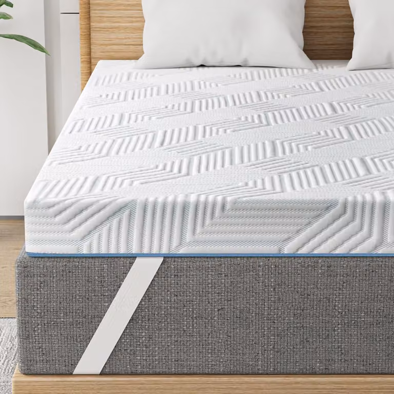 Topper 180x200 cm - Sopramaterasso - Protezione per materasso - Aumentatore di materasso - Accessorio per migliorare il comfort del letto
