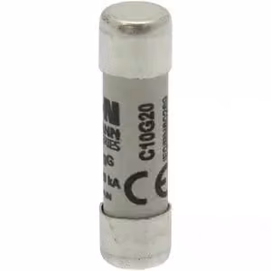 10 pezzi - Fusibile a bassa tensione 20 A CA 500 V 120 kA - Fusibile cilindrico 10x38 mm 20 A 500 V CA C10G20