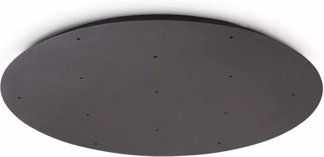 Plafoniera Collezione MAPA Finitura Nero Diametro 75 cm Ideal Lux