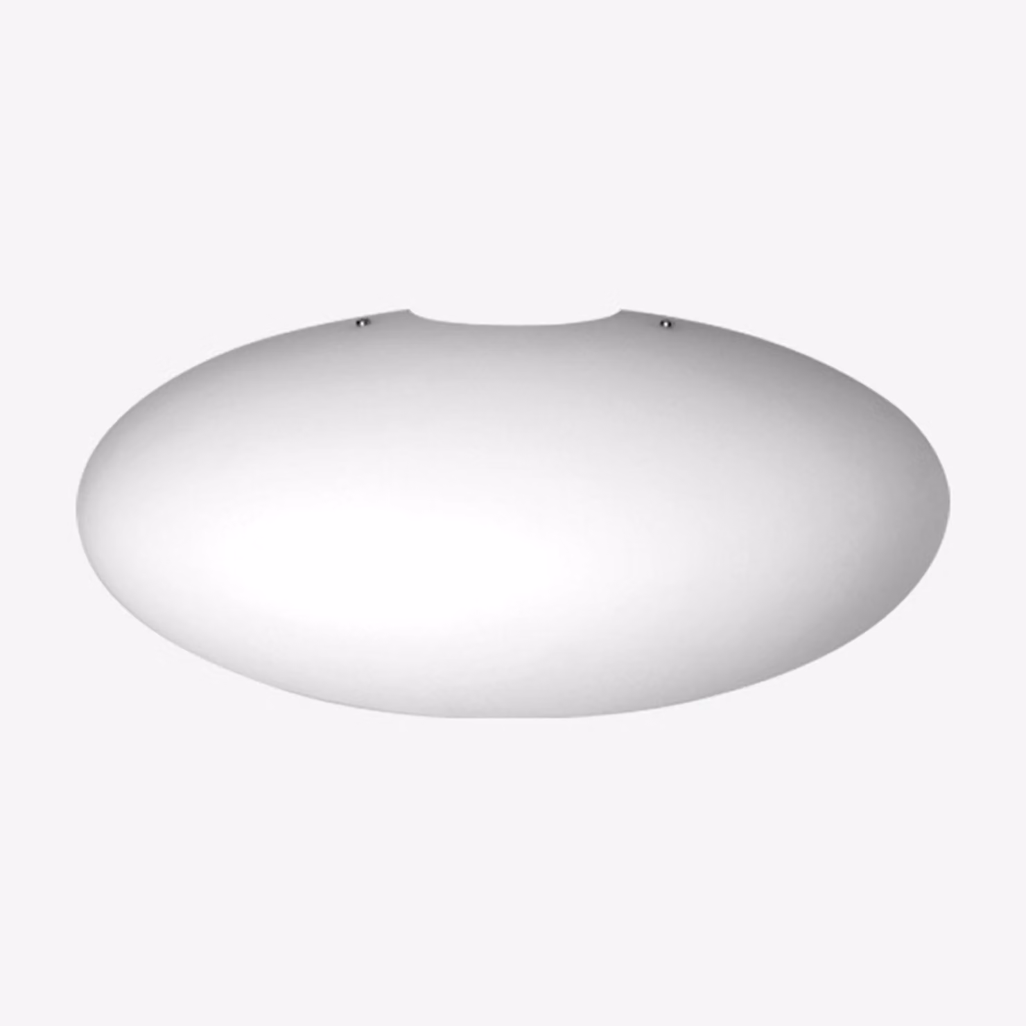 Lampada a parete Asterion apparecchio LED rotondo in vetro opalino, Variante: 4 W LED, 350 mm, 4000 K