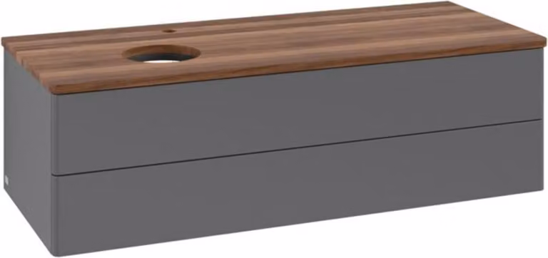 V&B Mobiletto senza struttura frontale, con illuminazione Antao 120x36x50cm, HL, WBP w wa, A m Lac
