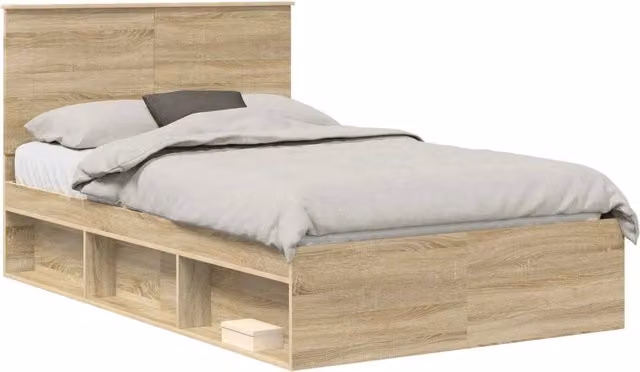 Letto matrimoniale | Letto per adulti | Struttura del letto Sonoma 120 x 200 cm Pino massello
