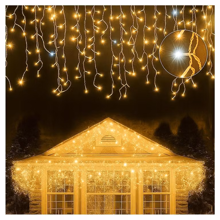 Ekspand | Tenda luminosa a LED - 300 LED - 14,5 m - IP44 - Illuminazione per esterni
