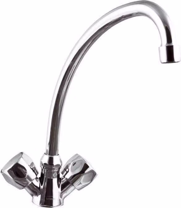 Rubinetto Per Lavabo A Muro Con Boccaletto Estendibile - H/Bz-11-Fos