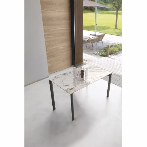 Tavolo rettangolare allungabile dal design essenziale Podio Sedit