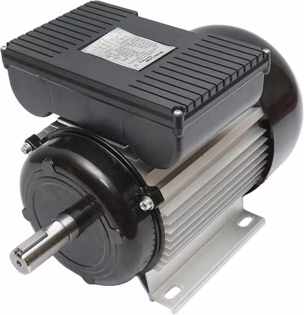 Motore elettrico monofase Thor 2,2KW 220V IP44 in alluminio nero