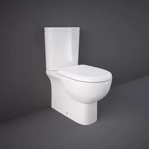 Vaso Monoblocco Filomuro Tonique - Rak Ceramics - Kit Vaso monoblocco + Cassetta + Coprivaso SoftClose