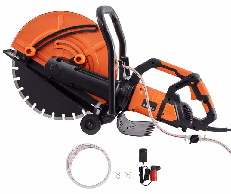Troncatrice elettrica per cemento con lama da 16 pollici e potenza di 3200 W