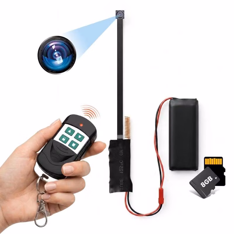 Mini modulo camera con telecomando iUni IP95, Full HD, 8GB, batteria 3000mAh
