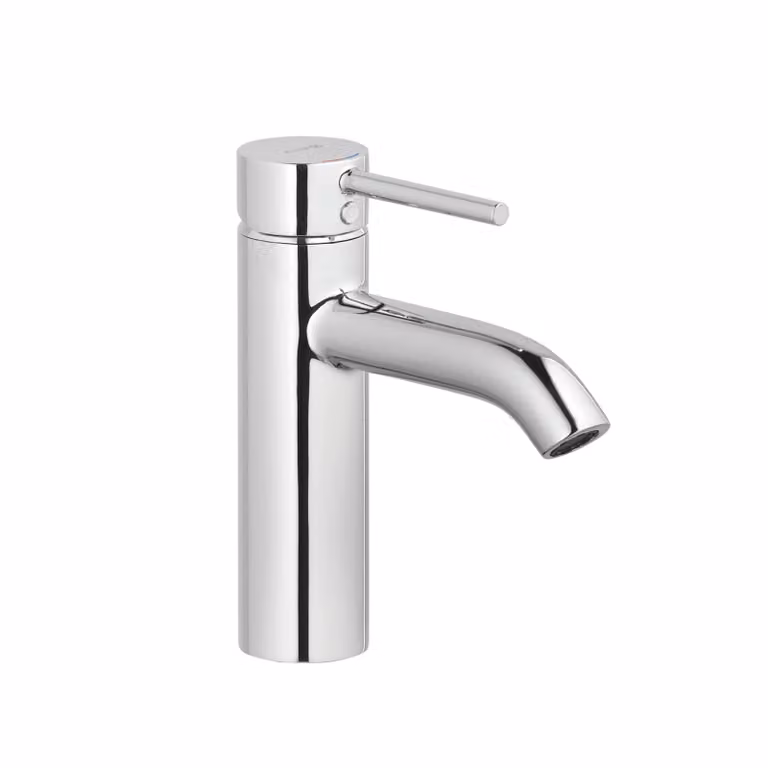KLUDI BOZZ Mitigeur monocommandé pour lavabo, hauteur d'écoulement 100mm, sans garniture d'écoulement, 382820576, 382820576