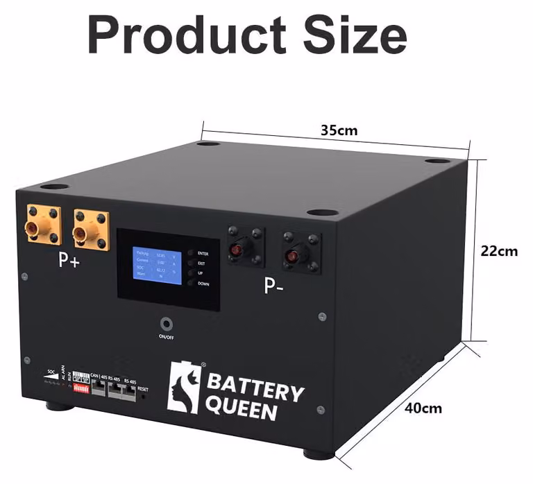 Batteria - 48V, 105Ah di capacità - 5kW di potenza - Per l'accumulo di energia solare