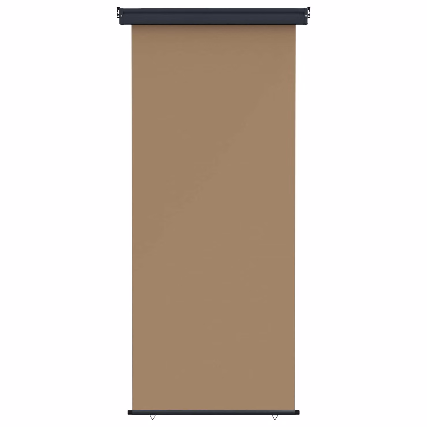 Tenda laterale per balcone vidaXL in poliestere con struttura in acciaio, L: 80 cm, H: 250 cm