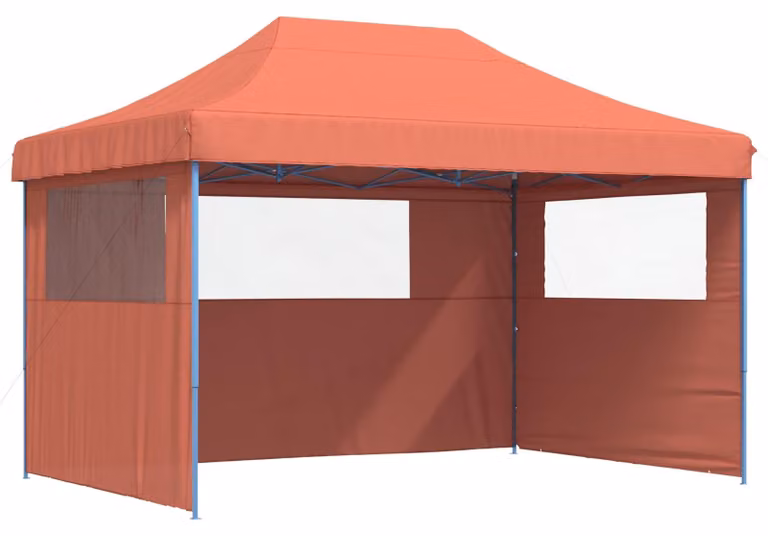 Tenda Party Terracotta 279 x 410 x 315 cm Tessuto Oxford